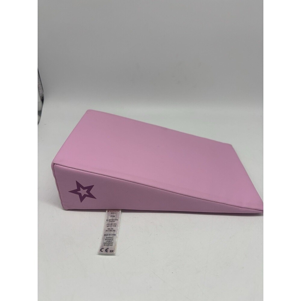 Retired American Girl Doll Gymnastics Pink Wedge Block